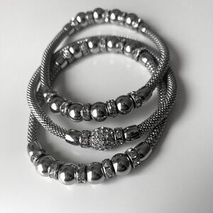 Stretch Mesh Bangles